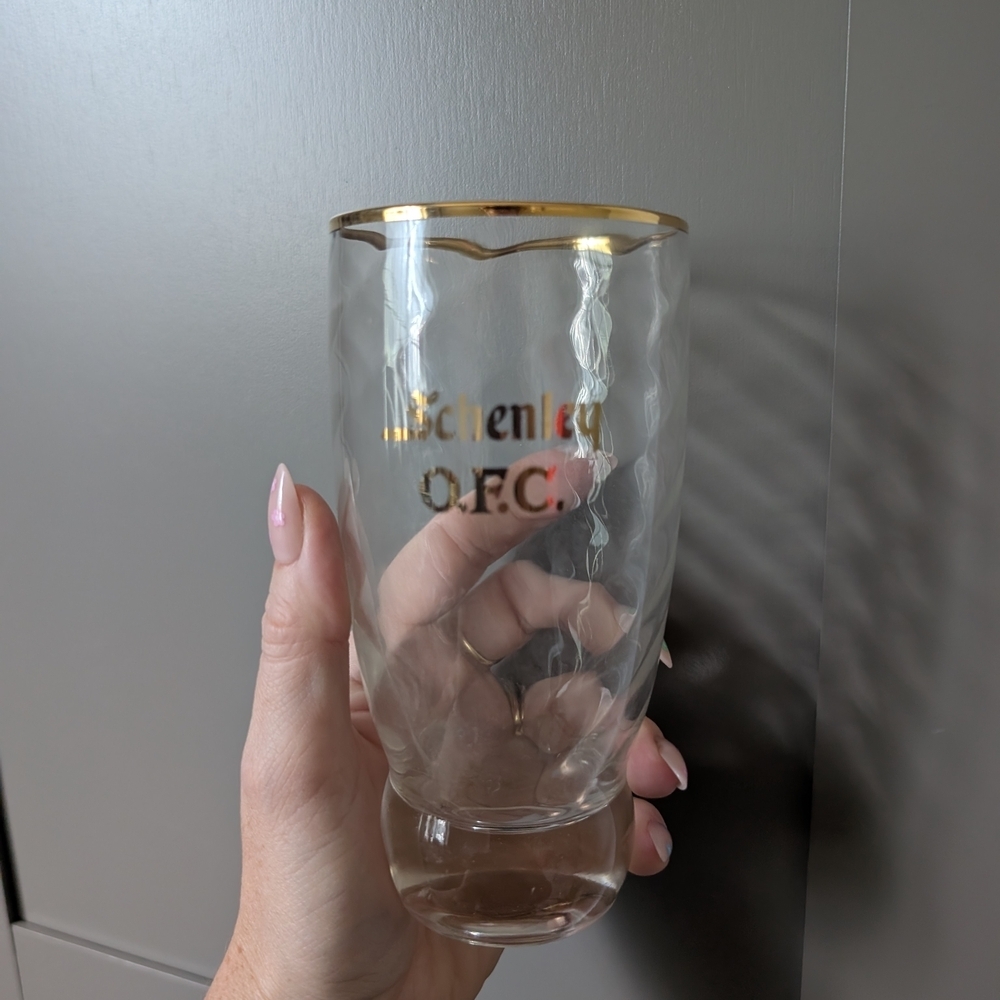 O.F.C. Schenley Gold Rim Glass - Picture 2 of 8